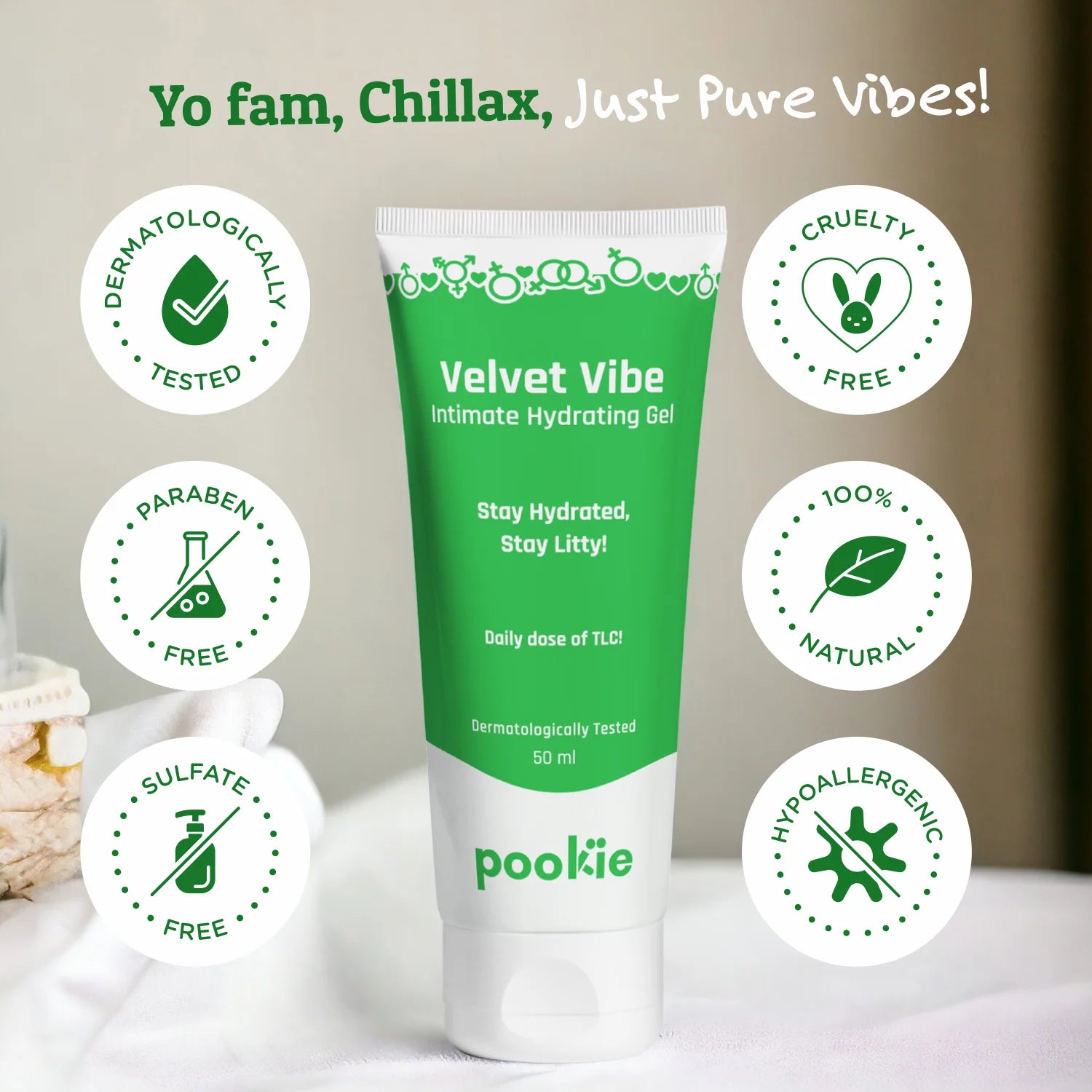 💖 "Velvet Vibe Intimate Moisturizer – pH-balanced, hella hydrating, and smooth AF for all-day comfort & zero dryness. Stay soft, stay sensual!" 😏💦✨