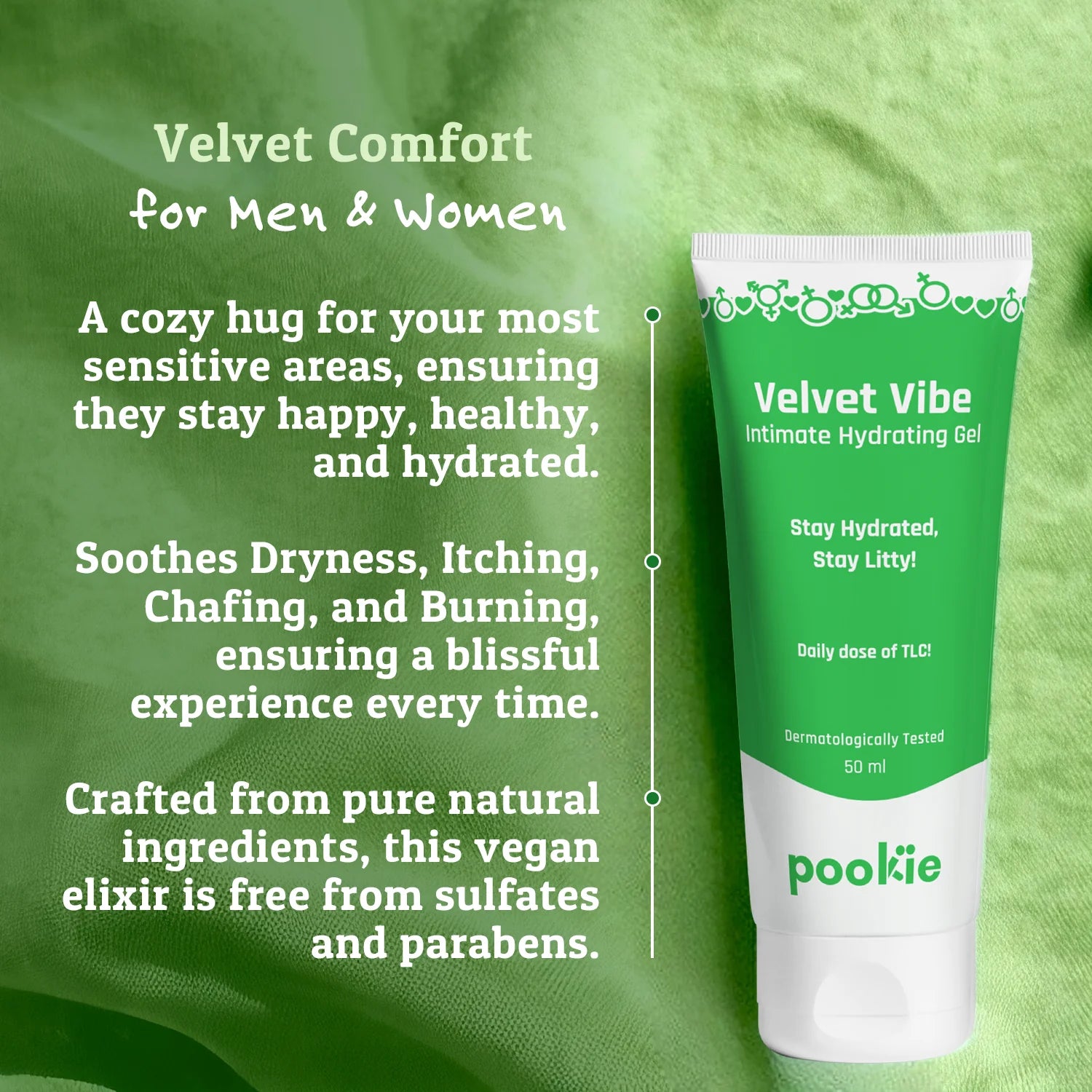 💖 "Velvet Vibe Intimate Moisturizer – pH-balanced, hella hydrating, and smooth AF for all-day comfort & zero dryness. Stay soft, stay sensual!" 😏💦✨