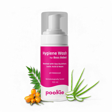 ๐ Pookie Intimate Wash for Women โ Stay fresh, stay fierce! pH-balanced, no nasties, and ultra-gentle for that all-day fresh & fab vibe. Your kitty deserves the best! ๐ฝโจ