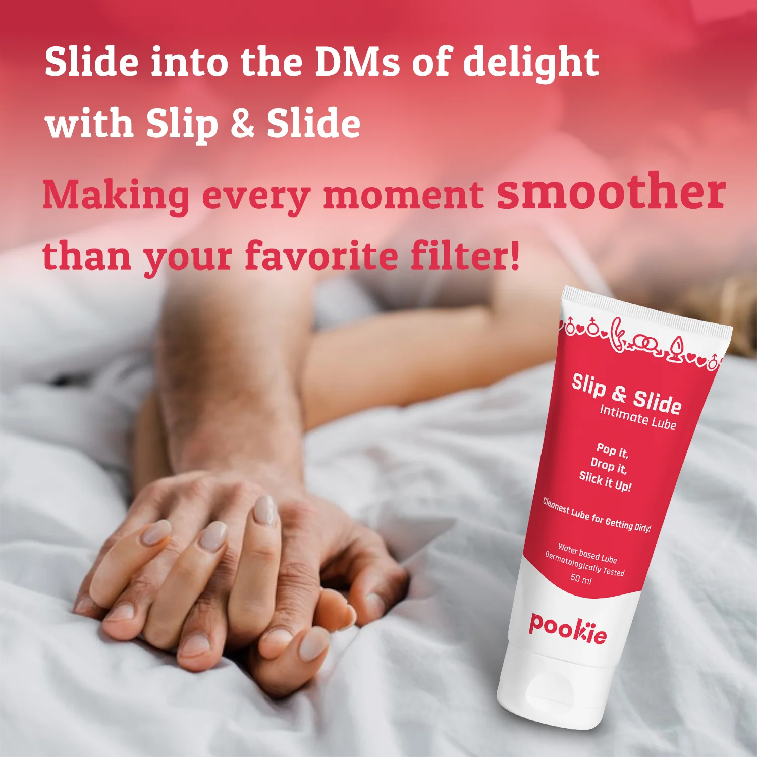 ❤️ Slip & Slide Lube – Silky AF, long-lasting, and body-safe for the smoothest, no-friction glide. Zero stickiness, all pleasure – let the fun flow! 💦🔥